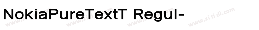 NokiaPureTextT Regul字体转换 NokiaPureTextT Regul字体转换
